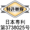 日本專利 第3738025號